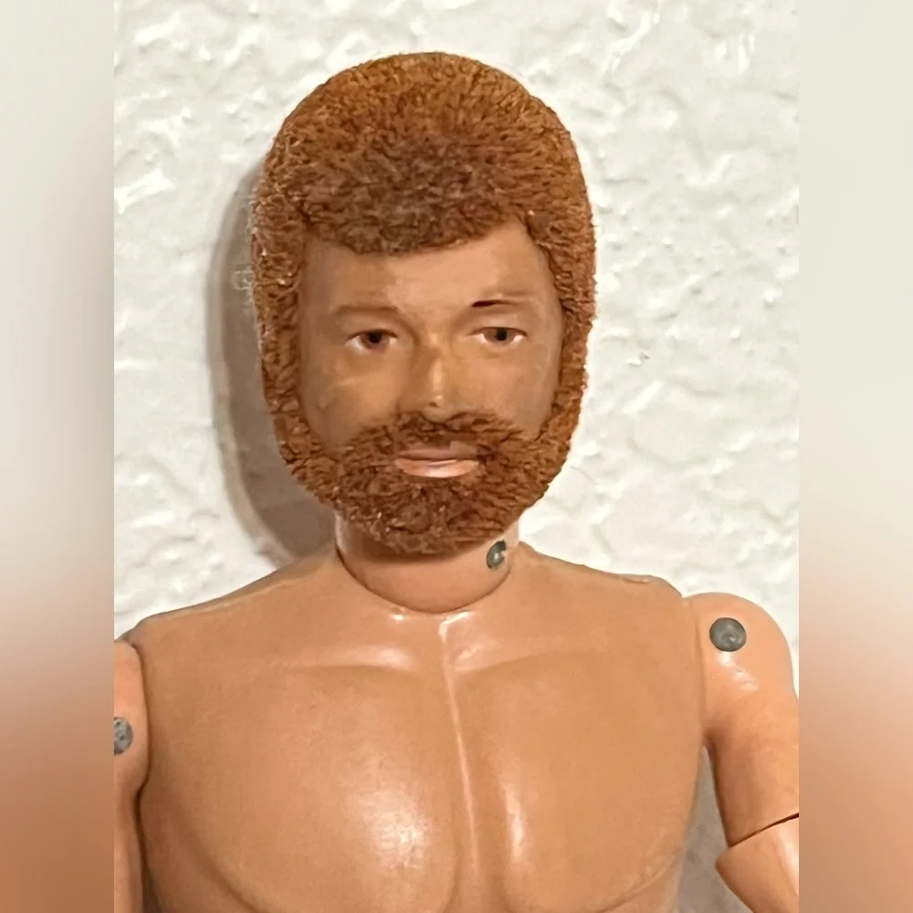 VINTAGE 1964 GI JOE BENDABLE DOLL FLOCKED REDISH HAIR RARE